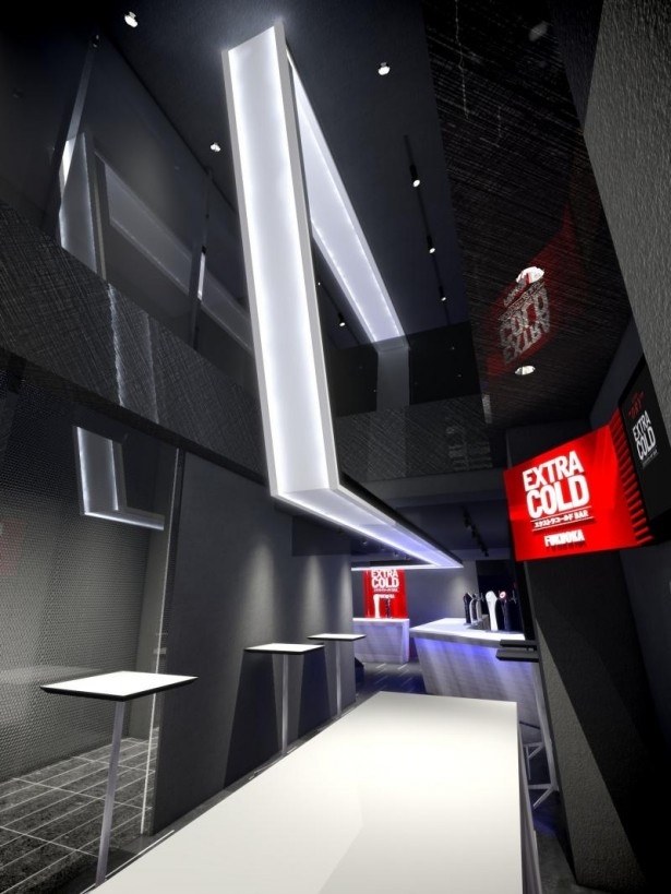 エクストラコールドBAR 中の様子