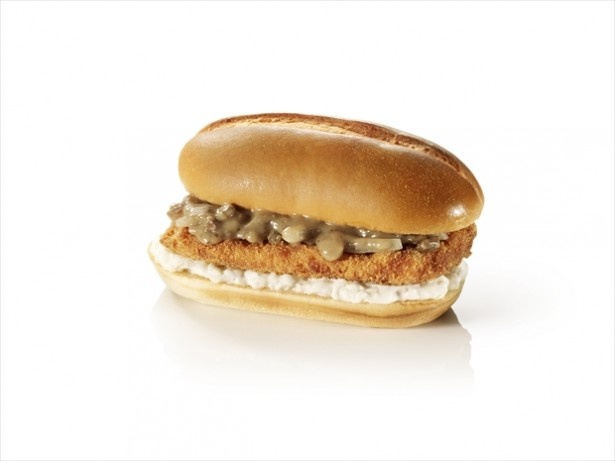 ドイツ生まれのカツレツ、シュニッツェルをハンバーガーにした「ドイツバーガー ポークシュニッツェル」