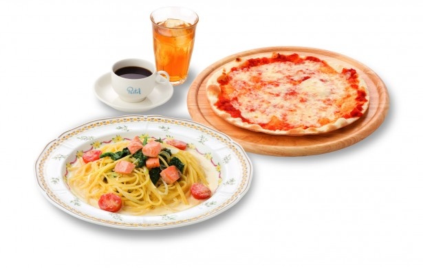 ピッツァパスタセット