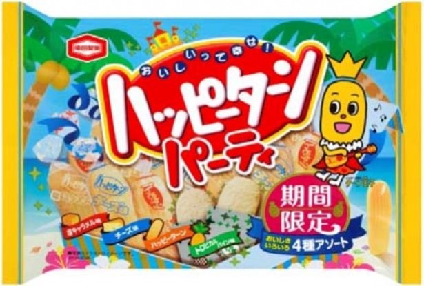 【写真を見る】この夏しか味わえない「150g ハッピーターンパーティ夏味」