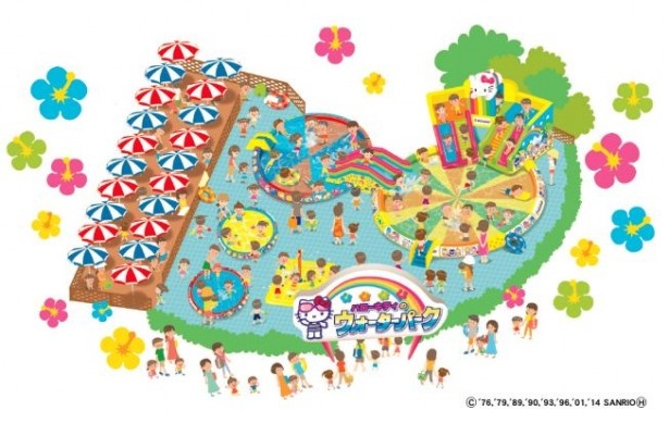 西武園ゆうえんちに「ハローキティのウォーターパーク」が登場！