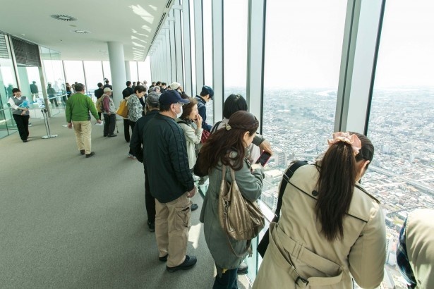 連日大盛況のハルカス300。関西屈指の絶景をぜひ見に行こう♪
