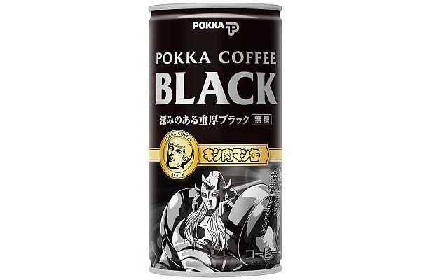 こちらもポッカの缶コーヒー。ブラック。悪魔将軍だ！