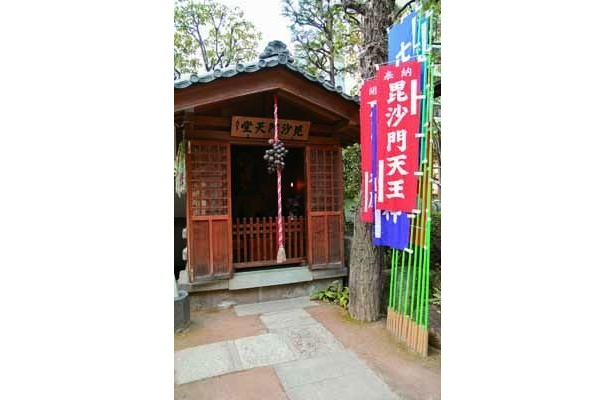 勝負事に強い毘沙門天も祀られているので、お参りしてみて