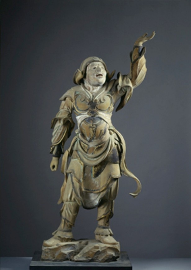 重要文化財「十二神将立像　招杜羅大将」鎌倉時代、室生寺蔵