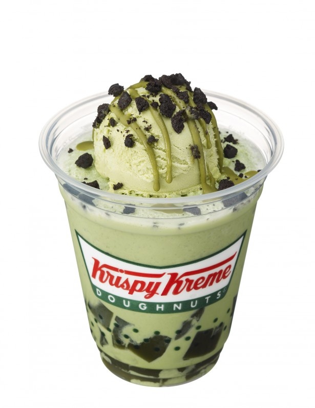 宇治抹茶を使ったジェリー入りのフローズンドリンク「チラーズ アイス 宇治抹茶ジェリー」(480円)