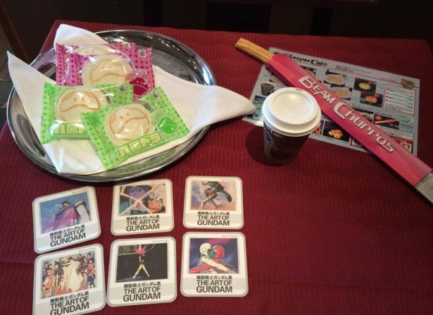 ガンダムカフェではガンダムグルメ＆スイーツが楽しめる