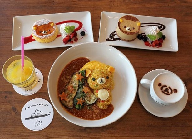 可愛すぎるカレーも！リラックマのコラボカフェがタワレコ渋谷に