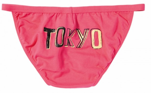 TOKYOという文字が大きく書かれたハートがキュートなYUMMY MART「Under shorts」