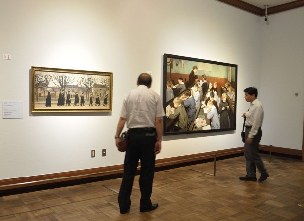 “こども”を描いた作品は個人蔵が多く、これだけ集まるのはこれが初めてだとか