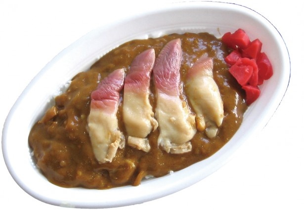 ホッキの濃厚な甘味とうま味がカレーの辛さと絶妙にマッチした絶品メニュー/北起屋の「ホッキカレー」
