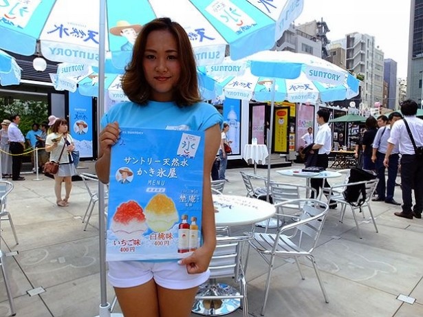 「『埜庵』監修！南アルプスの天然水かき氷屋」は「夏サカス2014 デリシャカス」内にオープン