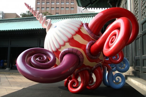 河口洋一郎　宙魚Ficco　　※神楽坂毘沙門天に展示