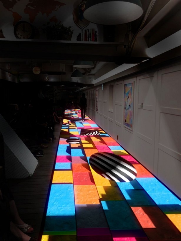 Projection Mapping at LUMINE EST　　※イメージ画像
