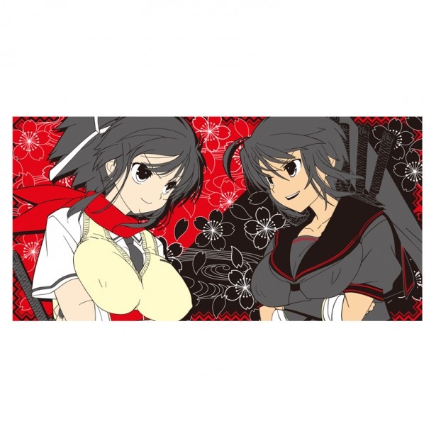 【写真を見る】B賞：バスタオル～飛鳥＆焔～（全1種/約120×60cm）