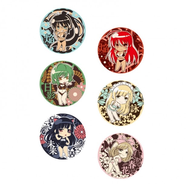 E賞：ラバーコースターセット（全3種/約9cm[2枚組]）