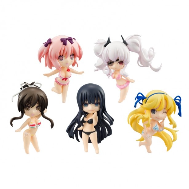 F賞：デフォルメフィギュア（全5種/全高約6cm）※写真は塗装見本品
