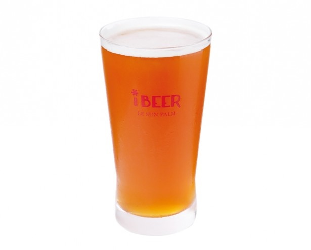 大量のホップを投入して作られたビール「IPM」(グラス573円)