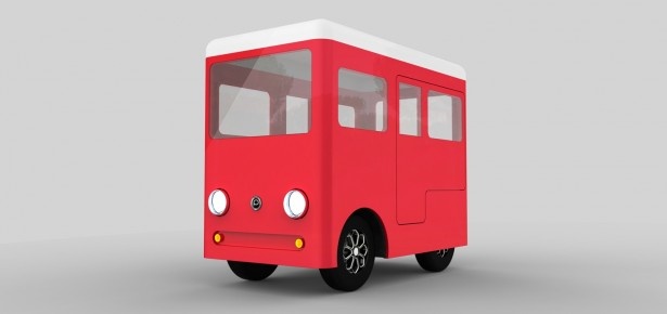 世界初で世界最小のマイクロEVキッチンカーのイメージ