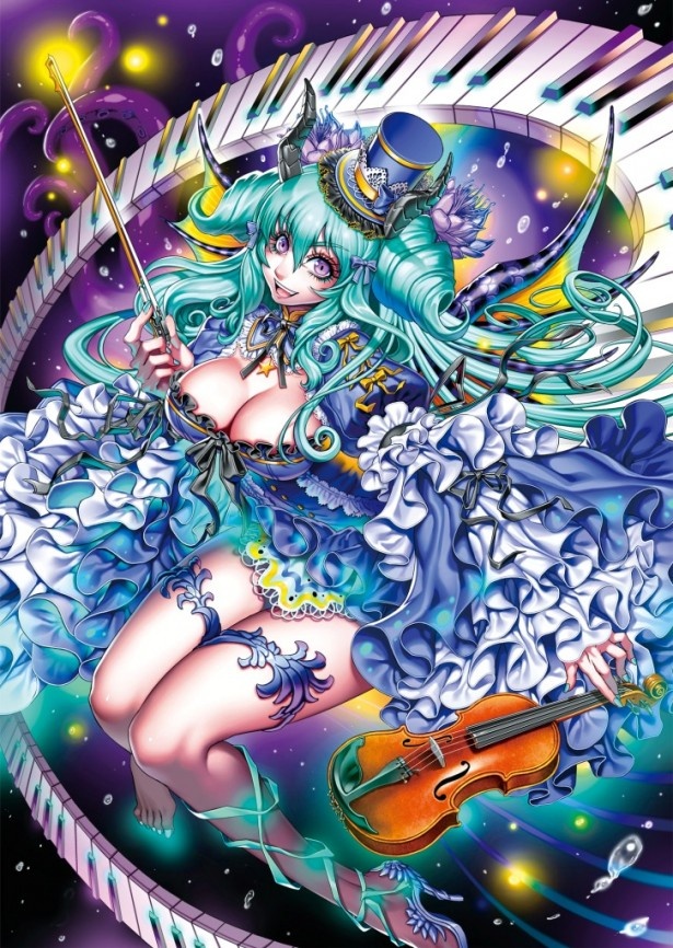 【写真を見る】スタイル抜群でアニメに出てくる萌えキャラのような姿の幻獣