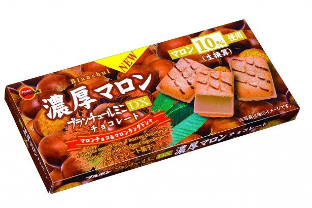 人気クッキー「ブランチュール」のマロンフレーバー「ブランチュールミニDX濃厚マロンチョコレート」
