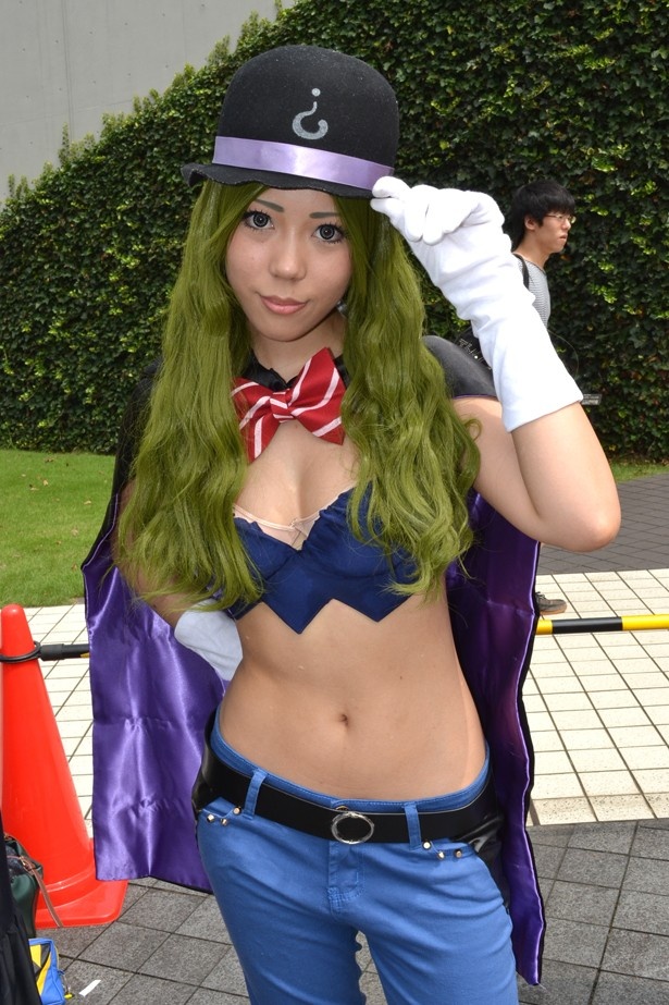「SKET DANCE」のクエッチョンに扮するカナメさん