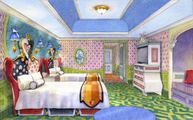 画像3 4 ティンカー ベルやアリスがテーマの客室 東京ディズニーランドホテル ウォーカープラス