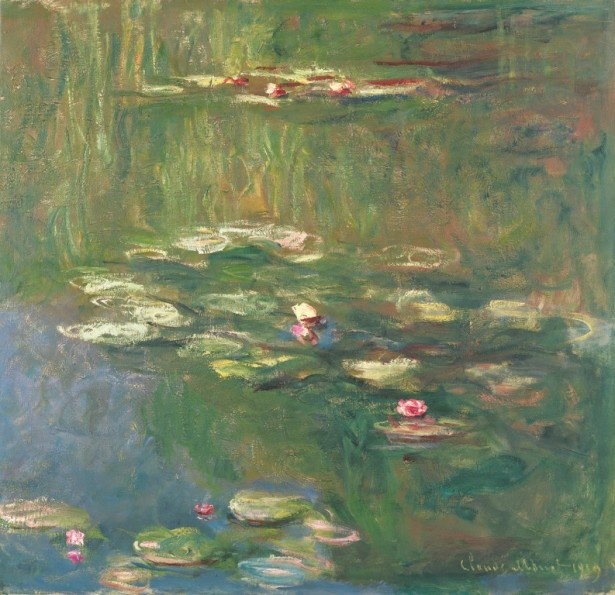 クロード・モネ 《睡蓮のある池》 1919 年 / 油彩・キャンヴァス