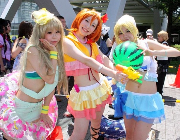 夏らしさ満点！「ラブライブ！」のコスプレイヤー