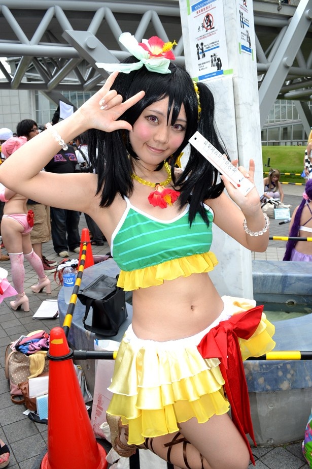 「ラブライブ！」の矢澤にこに扮する古都雅さん
