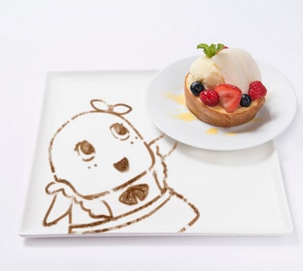 「FUNAcafe名物 梨ケーキ」