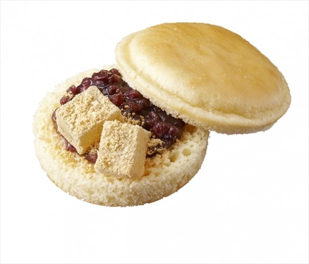 あずき＆わらびもちがイン！ロッテリア“パンケーキ風サンド”登場