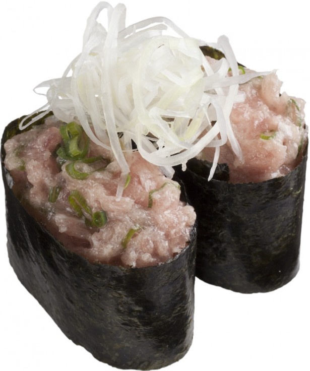 8月8日(金)から限定発売されている「ねぎ塩まぐろ」(税別100円)