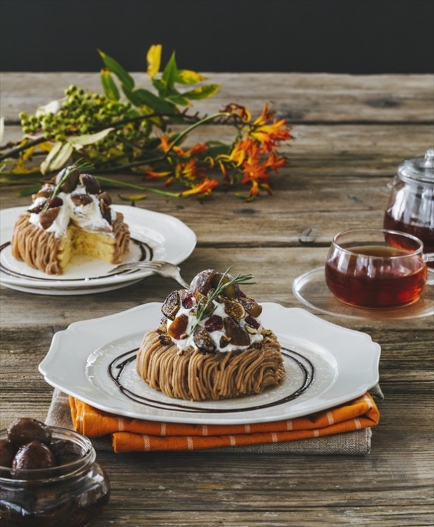 栗とサツマイモがたっぷり！j.s. pancakeの秋パンケーキ