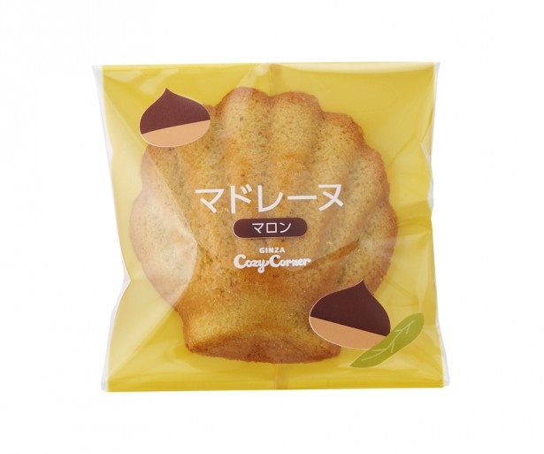 マロンの風味が香る「マロンマドレーヌ」