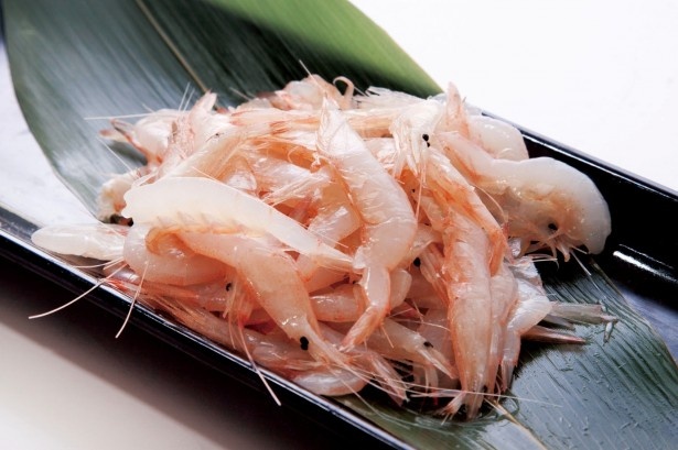 口に広がる上品な甘味が特長の富山湾で漁獲された白エビ