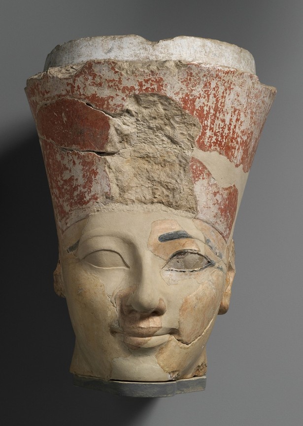 「ハトシェプスト女王像の頭部」