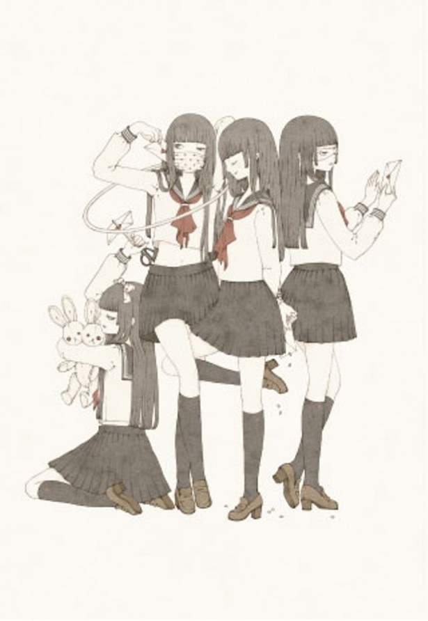 今井キラ「クロニック」　2014年　デジタルプリント　420×297mm