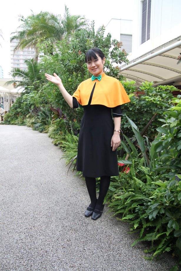 スタッフもハロウィンの仮装でお出迎え