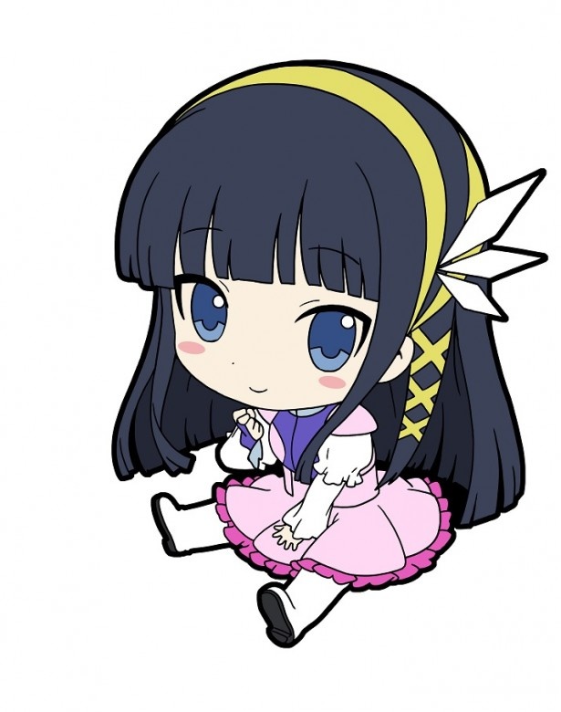 「司波深雪Ver.2(ミラージュ)」(ぺたん娘トレーディングラバーストラップVol.2)