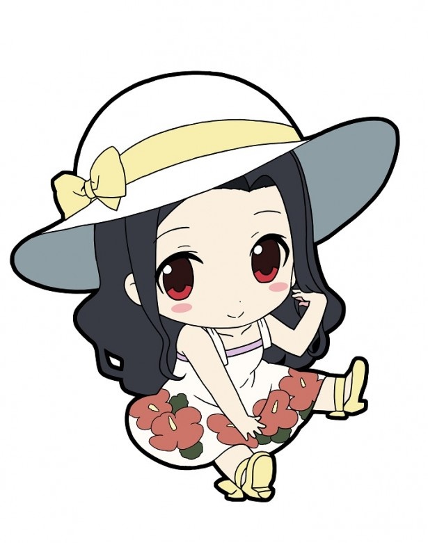 「七草真由美Ver.2(私服)」(ぺたん娘トレーディングラバーストラップVol.2)