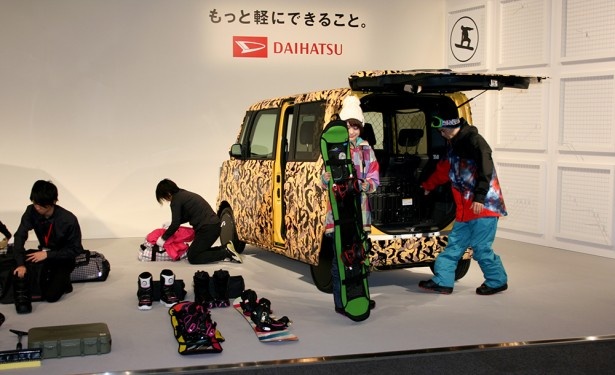 荷物一式を積み込んでみると…