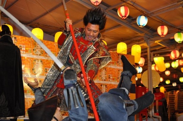 おもてなし武将隊の演舞も＿なごやめし博覧会2014