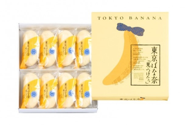 東京駅土産ランキング1位の「東京ばな奈 見ぃつけたっ」(8個入 1029円)