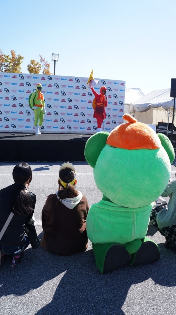 ステージを楽しんでしまうキャラクターも！