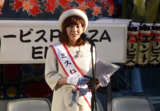 2014年ミスねぶたの高杉夏実さん