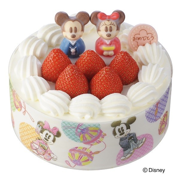 コージーコーナーにディズニーの七五三限定デコレーションケーキが登場！