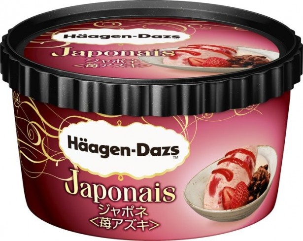 ハーゲンダッツとセブンの共同開発第3弾は「苺アズキ」！