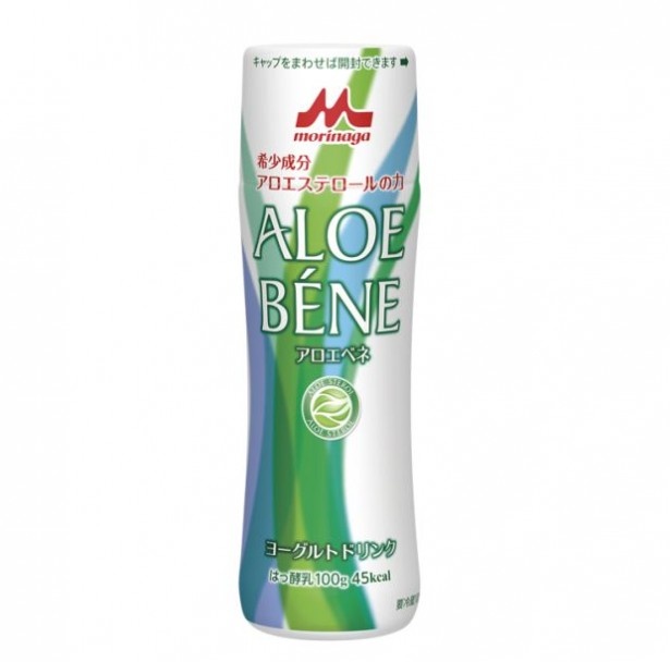 ヨーグルトドリンク「アロエベネ」(希望小売価格・税抜160円)は「キレイを自ら創り出す」がコンセプト
