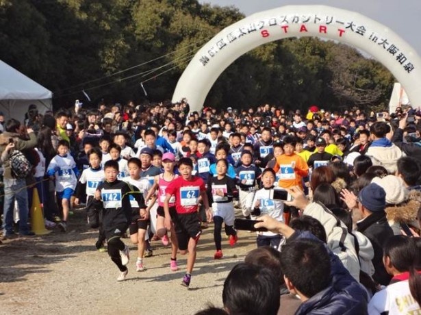 コースはアップダウンの多い、健脚向き。信太山の自然を楽しみながら気持ちよく走ろう！